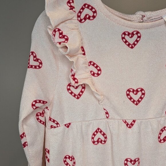 ๐ 2 for 20 ๐ Candy Cane Heart Christmas Romper | Christmas - Picture 4 of 4